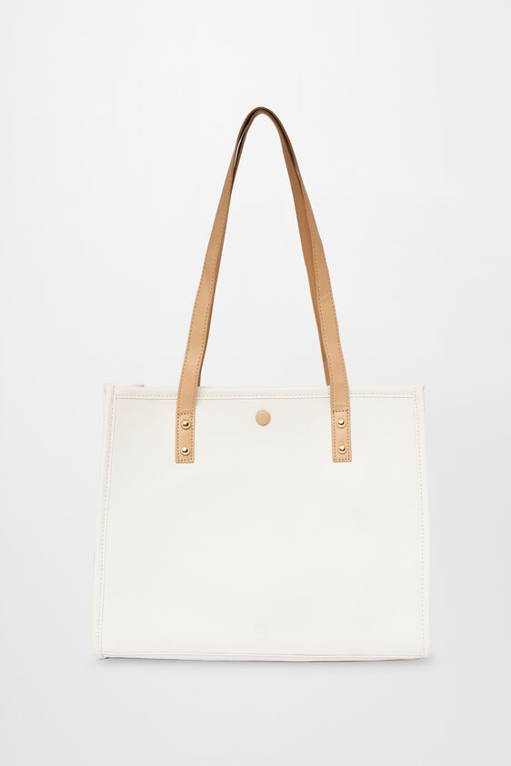 Cream Tote, , image 3